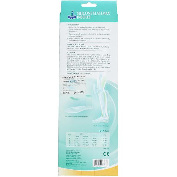 Silicone 2025 elastmax insoles
