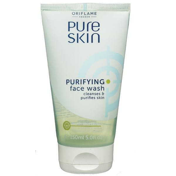 Oriflame pure outlet skin face wash