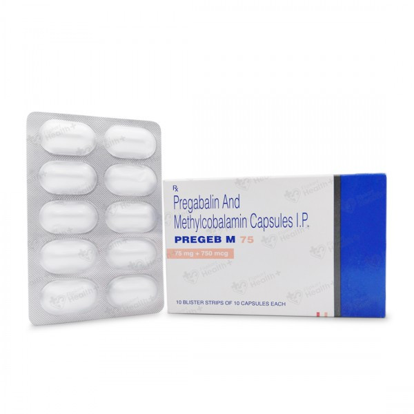 Buy Pregeb M 75 mg Capsule 10 Cap Online Flipkart Health