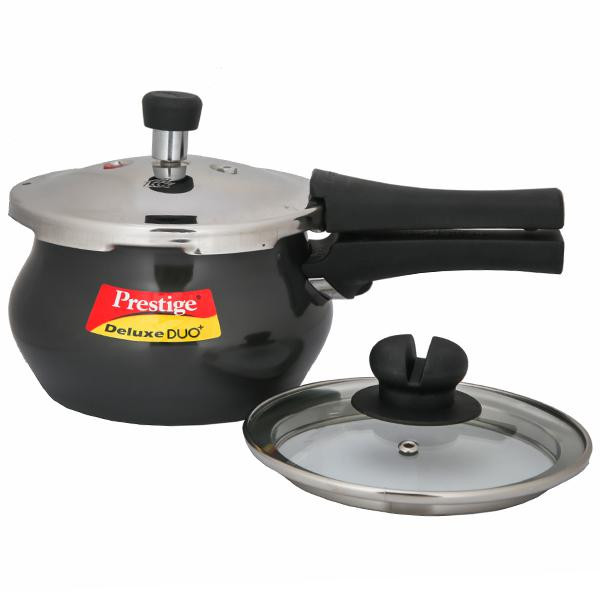 Prestige deluxe duo hotsell plus pressure cooker
