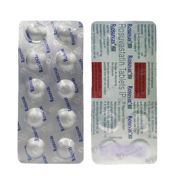 Tab rosuvas sales 20 mg