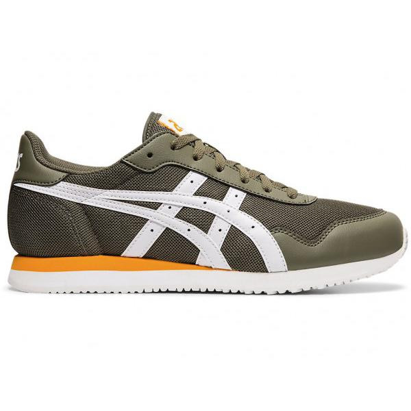 Buy Asics TIGER RUNNER Men Green US 11 Online Flipkart Health