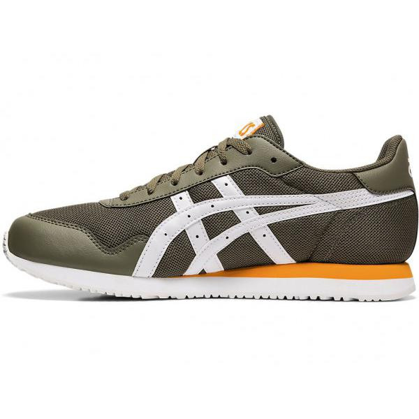 Buy Asics TIGER RUNNER Men Green US 11 Online Flipkart Health