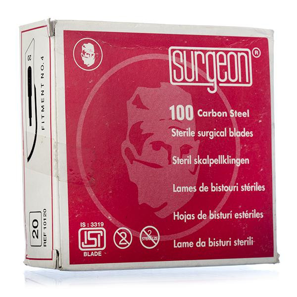 Buy Surgeon Blades No 20 Pack of 100 Online Flipkart Health