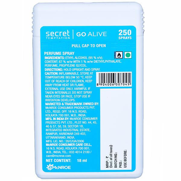 Secret temptation go alive perfume clearance