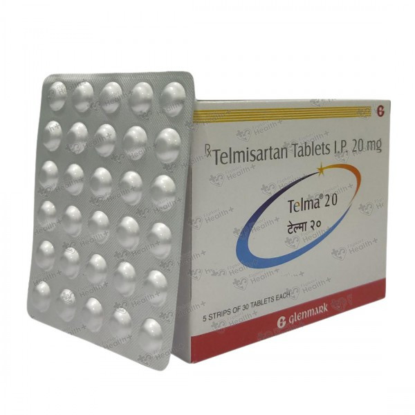 Buy Telma 20 mg Tablet 30 Tab Online Flipkart Health