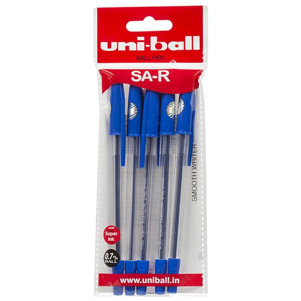 Buy Uniball Mitsubishi Sa R Blue Ball Pen Pack Of 5 Online