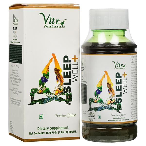 Buy Vitro Naturals Sleep Well Premium Juice 500 ml Online Flipkart Health
