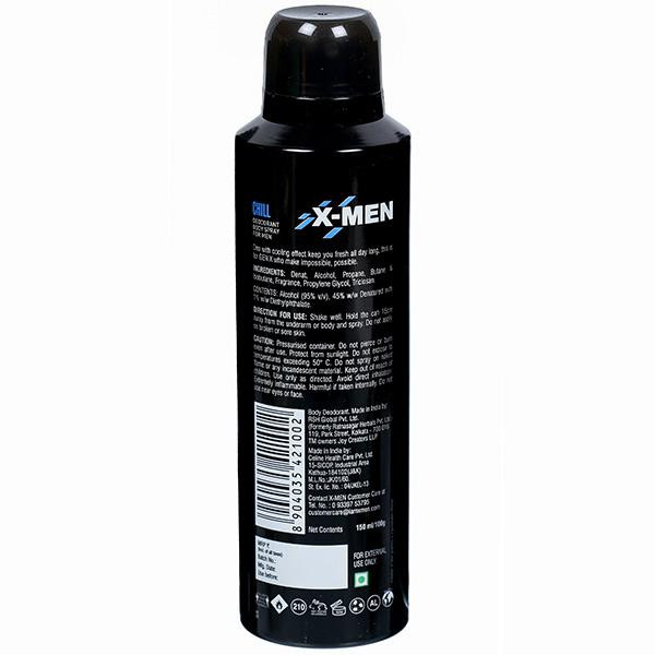 X online body spray