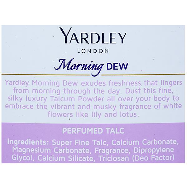 Buy Yardley London Morning Dew Perfumed Talc 250 g Online
