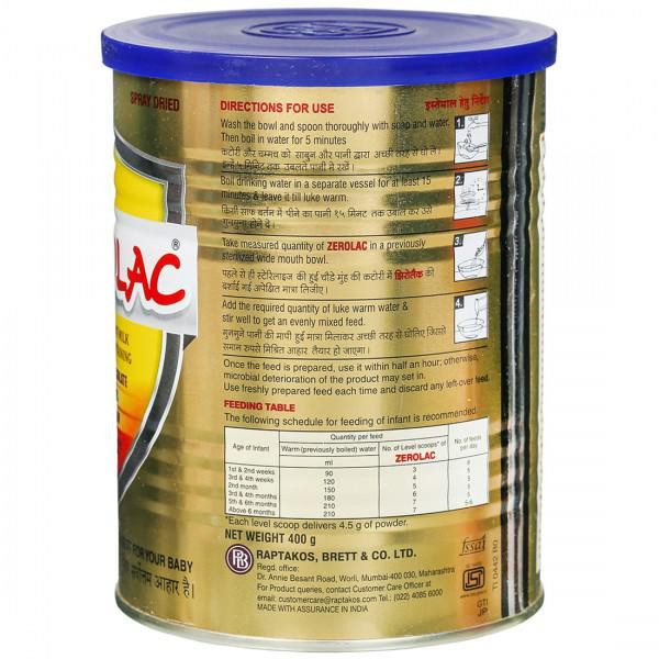 Zerolac baby milk hotsell powder