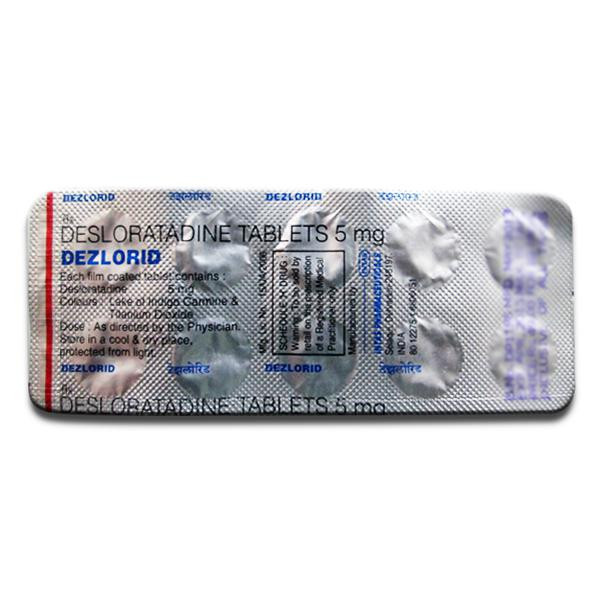 Buy Dezlorid 5 mg Tablet 10 Tab Online Flipkart Health