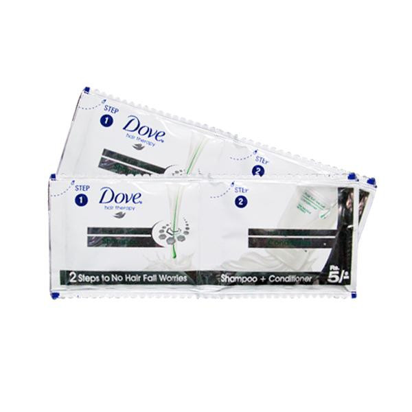 Dove shampoo online conditioner pouch