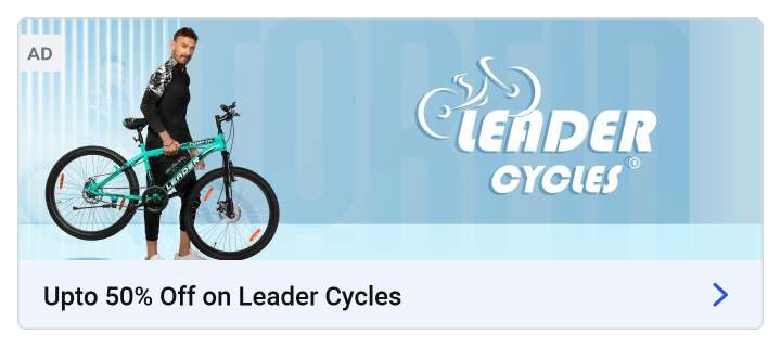 Flipkart offers bicycle deals