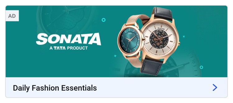 Tata hot sale watch store