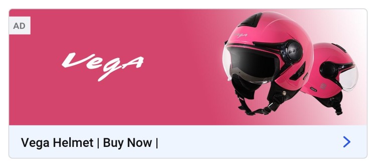 Scooty deals helmet online