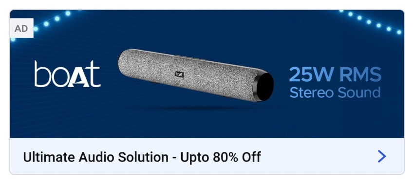 Fashion mi soundbar flipkart