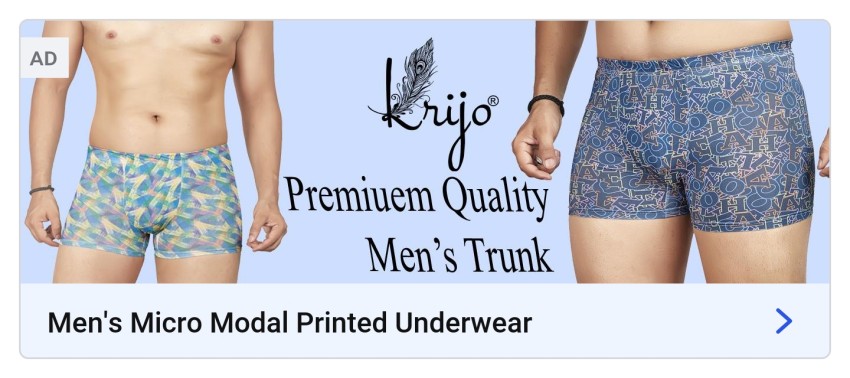 Men's Printed Underwear