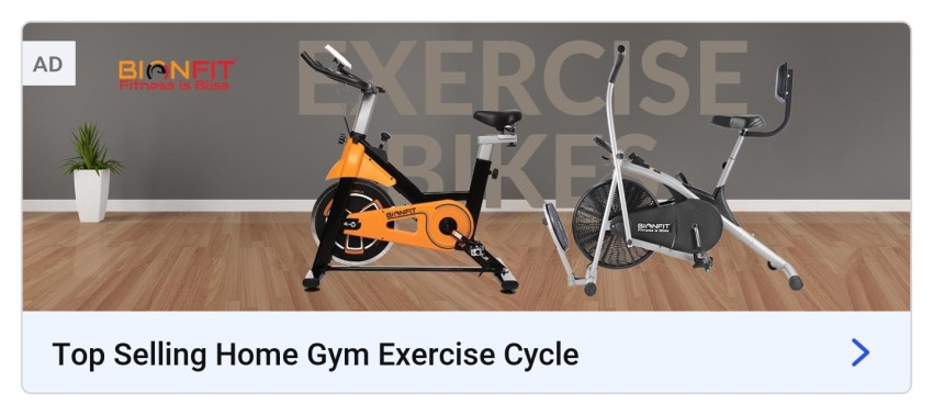 Exercise bikes deals with programs