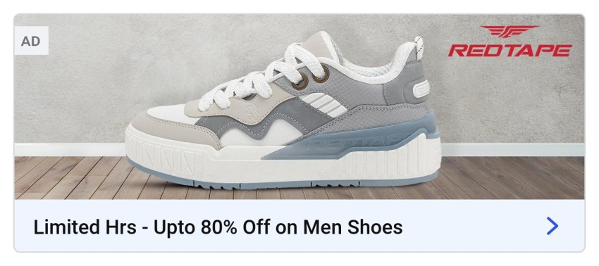 Shoes on sales flipkart sale