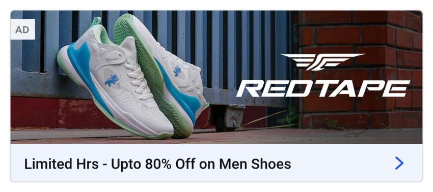 Red tape hot sale shoes online