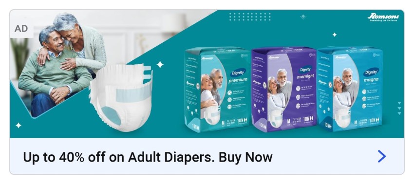 Buy Adult PullUps Diaper Online at Best Price