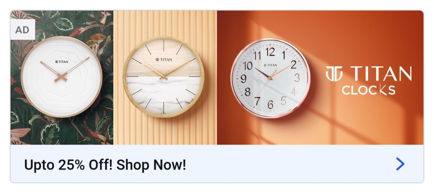 Wall Clocks Online in India Flipkart 08 Sep 24