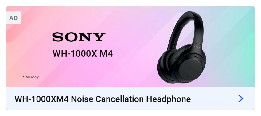 Sony wireless best sale bluetooth headphones flipkart