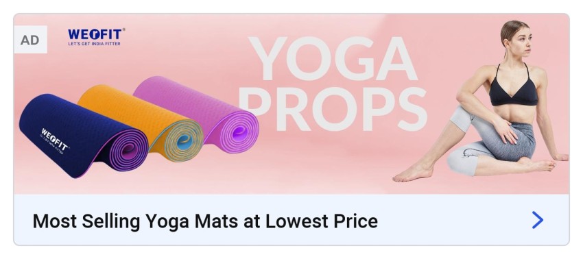 Flipkart yoga online mats