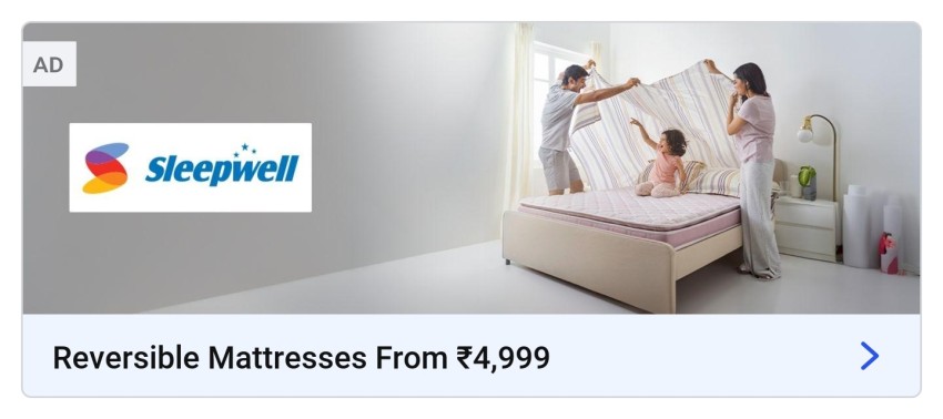 Flipkart sleepwell mattress best sale