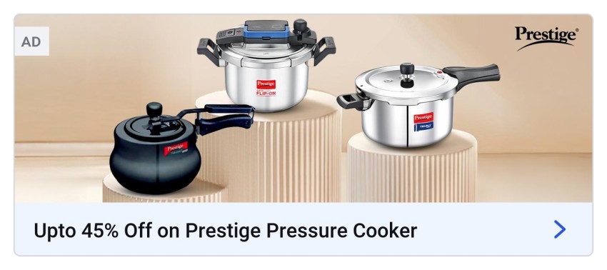 Flipkart stainless steel pressure cooker sale