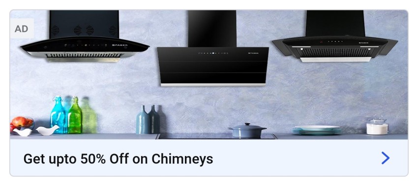 Flipkart online deals shopping kitchen chimney