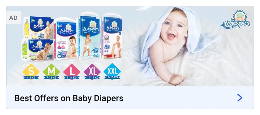 Online best sale diaper offers