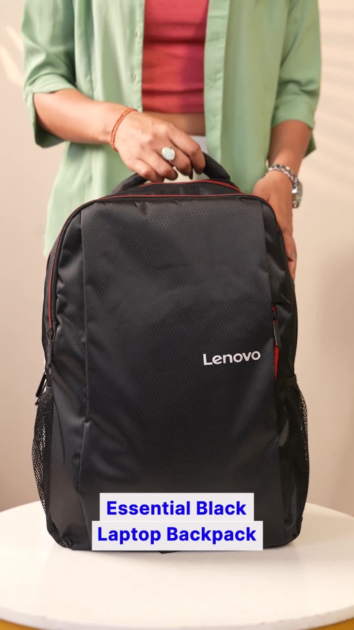 Lenovo 15.6 Laptop Everyday Backpack B510 25 L Laptop Backpack Black Price in India Flipkart