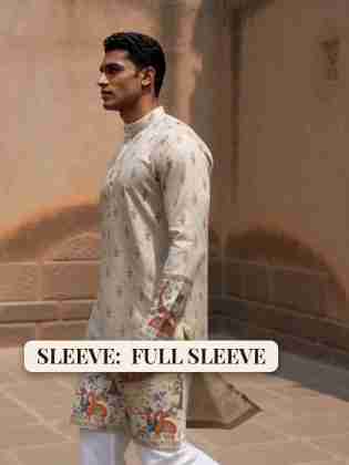 Men Cotton Rayon Kurta Pyjama Set - Image 3