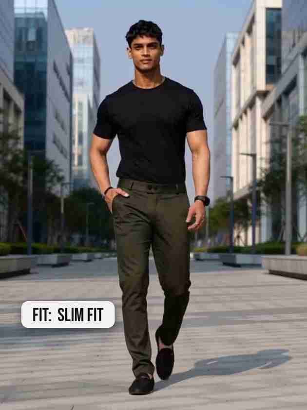 TheMutedThreads Men Slim Fit 3-Pack Trousers - Image 3