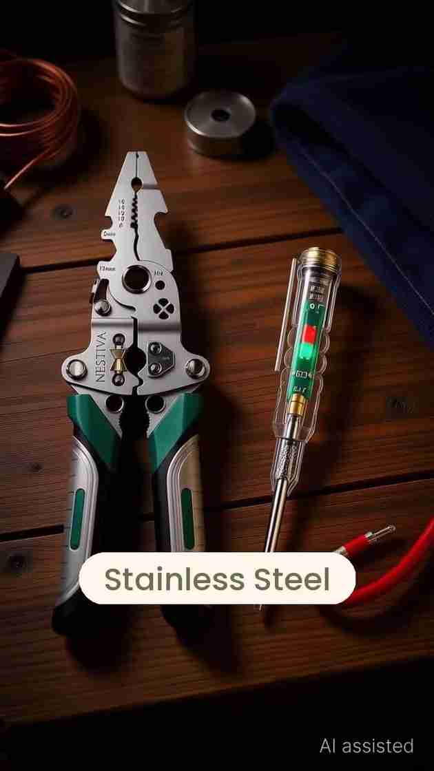 Netiva Nestiva 8-in-1 Multi Utility Pliers with Tester - Image 3