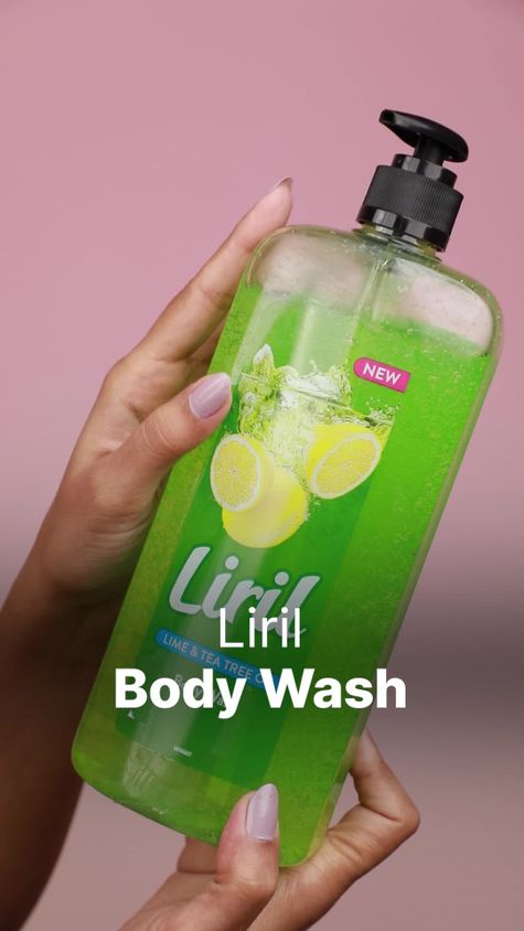 Liril Lemon Tea Tree Body Wash, Refreshing Shower Gel for Men