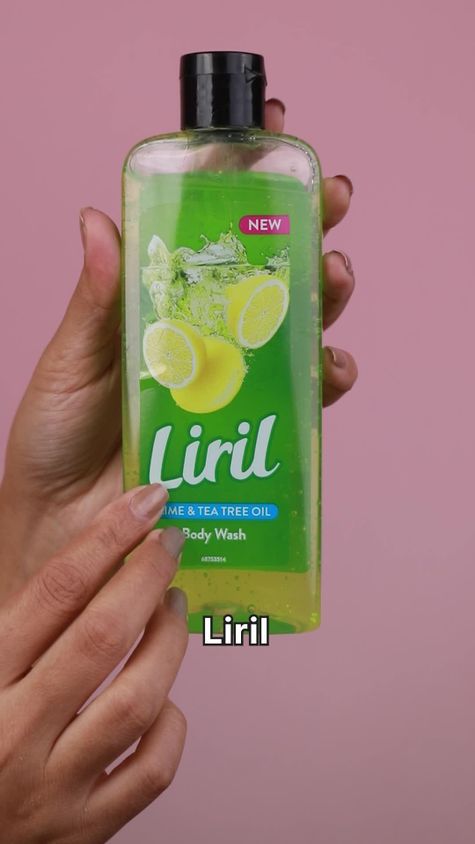 Liril Lemon Tea Tree Body Wash, Refreshing Shower Gel for Men