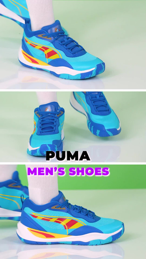 プーマ プレイメーカー プロミッドX THE SMURFS PUMA x THE SMURFS Playmaker Pro Men's Basketball Shoes | PUMA