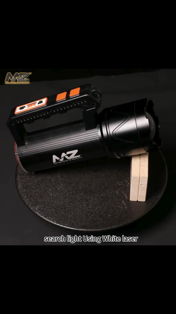 MZ M995 (RECHARGEABLE LED SEARCHLIGHT)Multifunctional Zoomable 5