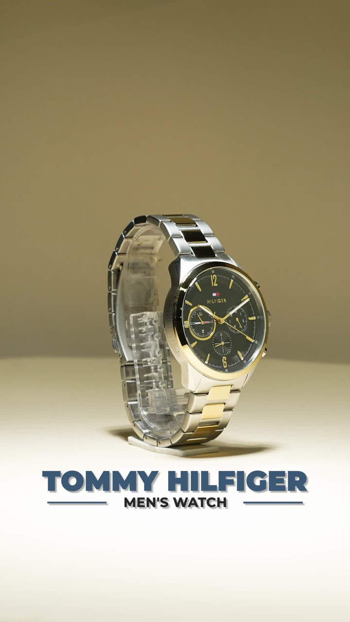 TOMMY HILFIGER TH1791944 Tommy Hilfiger Multifunction Black Dial