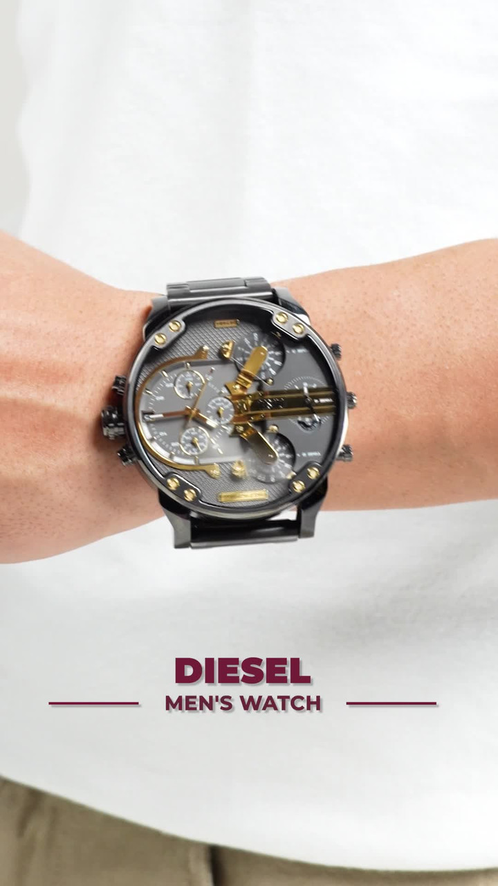d*7様 MR ILOC DIESEL Mr. Daddy Mr. Daddy Analog Watch - For Men - Buy DIESEL Mr