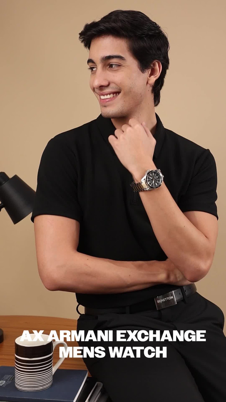 アウフヘーベン　アニュラン A/X ARMANI EXCHANGE Spencer Spencer Analog Watch - For Men - Buy A