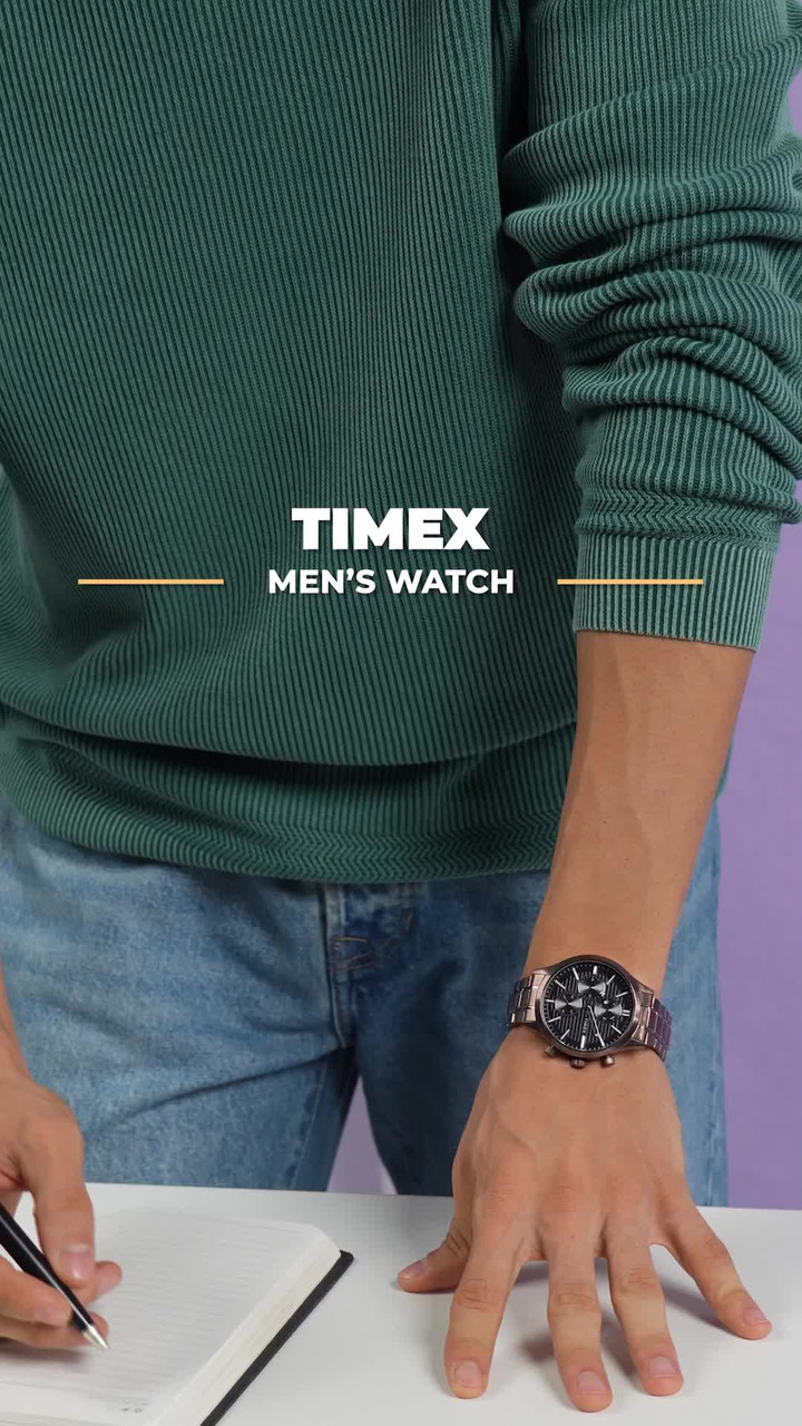 TIMEX Multifunction Black Dial Analog Watch - For Men - Buy TIMEX
