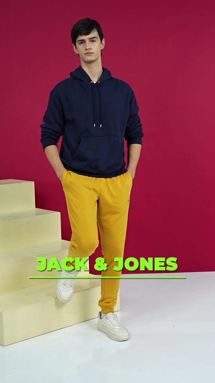 Jack & Jones Bestseller A/S Men's Jpstgordon Jjmikk Sweat Pants Nafa Joggers, Honey Gold, XL, Honey Gold, XL : Buy Online at Best Price in KSA - Souq is now