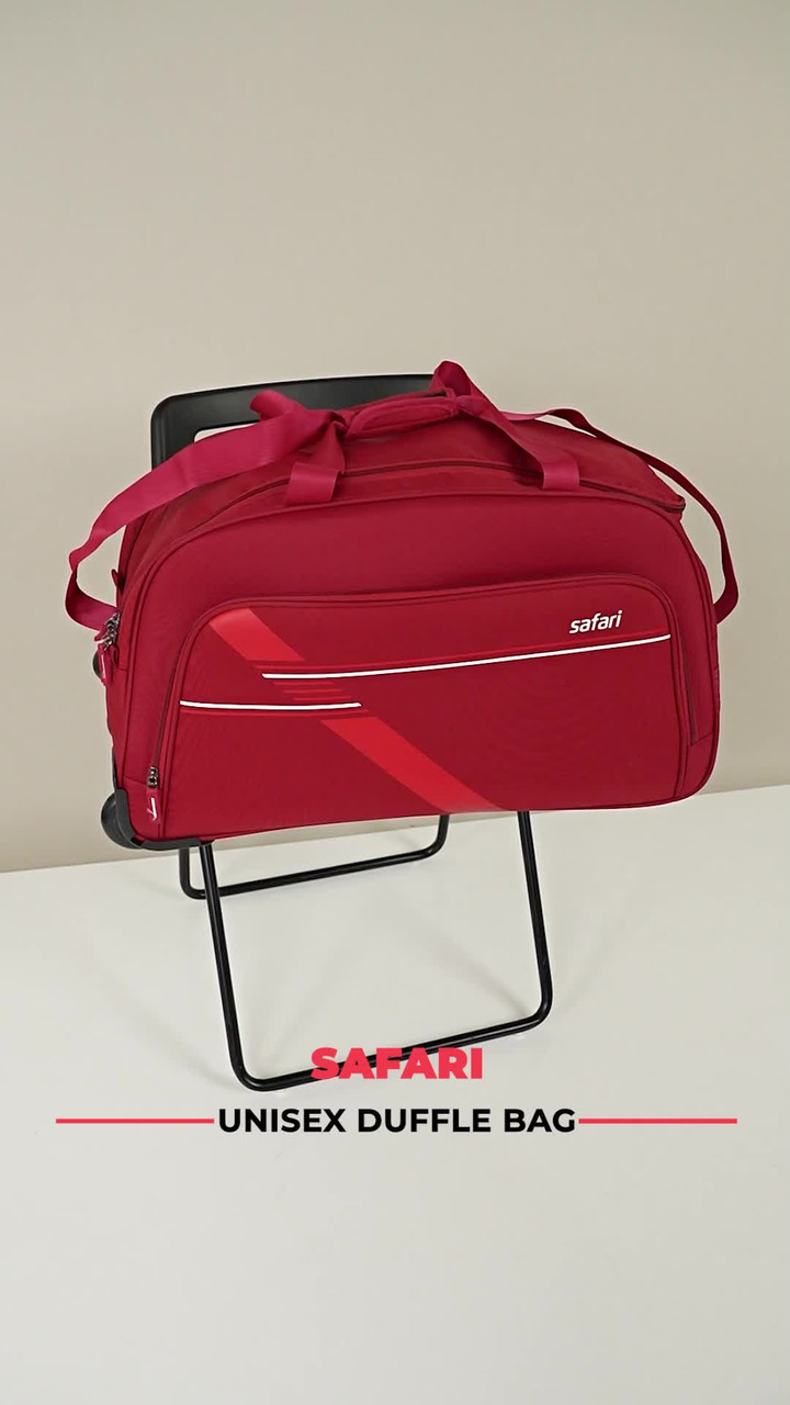 SAFARI PEP NEO 66 RDFL Duffel With Wheels (Strolley) Red - Price