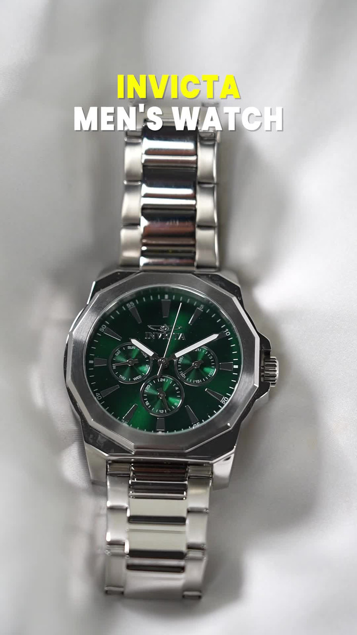 INVICTA 46844 Speedway Quartz Green Dial Analog Watch - For Men