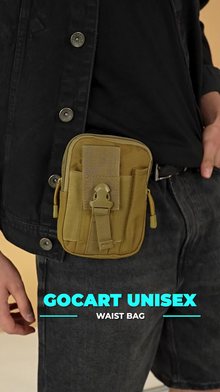 Borsa Da Vita Tattica HDYD Con Sistema Molle &ndash; Zainetto Da Cintura In Nylon 800D (Unisex, Media)