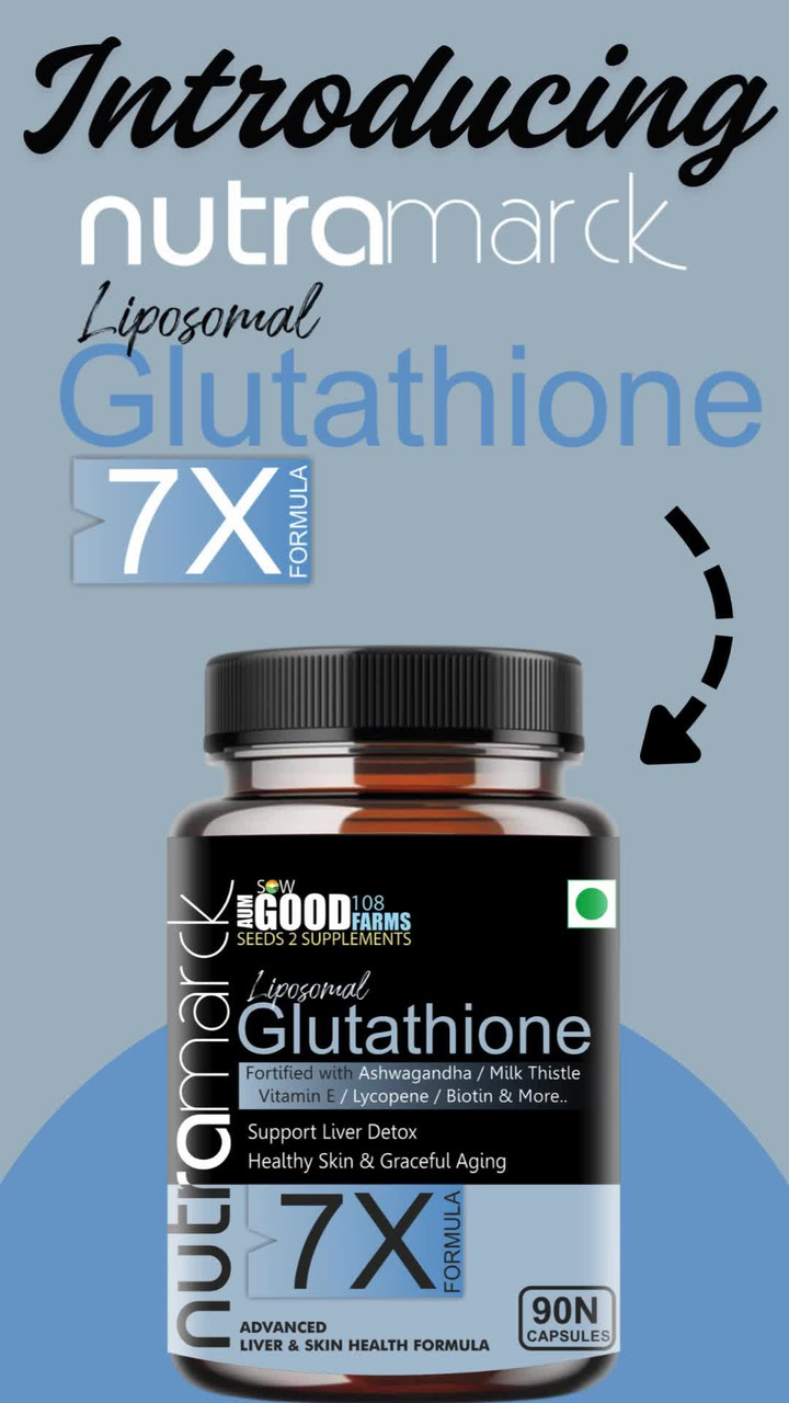 NUTRAMARCK Liposomal Glutathione 7X Capsules | Advanced Skin Brightening &  Detox Formula Price in India - Buy NUTRAMARCK Liposomal Glutathione 7X  Capsules | Advanced Skin Brightening & Detox Formula online at Flipkart.com
